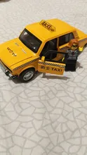 1/32-Diecast Taxi-Model Alloy-Toys Metal Car Russian-Lada Children with Gift-Box/openable