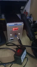 Eruntop-Estación de soldadura Digital LED 858D, desoldadura de hierro para soldar, BGA refundido, pistola de aire caliente