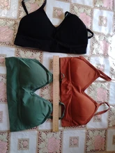 Ropa interior invisible de color salvaje para estudiantes, lencería sexy sin anillo de acero, parte trasera de belleza tipo U, básico de hilo, top de tubo