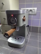 Coffee-Machine Retro Semi-Automatic KONKA Capsule Mini Household Italian Milk-Bubble