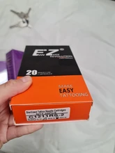 EZ revolución cartucho para tatuar agujas Shader redondo 3,5 MM medio cónica para máquina rotativa y agarra 20 unids/caja