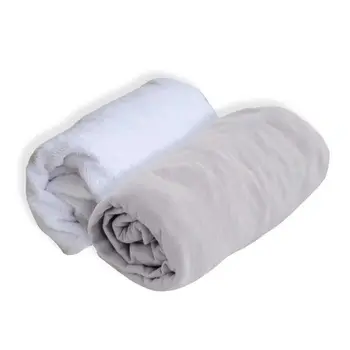 

SOFT NID Lot 1 Alese + 1 fitted sheet-70X140 Cm-Pearl