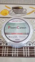 Fishing-Line Fluorocarbon Clear JACKFISH Strong 500M Super Brand 5-30LB Fly