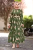 Long Frilled Dress Women Dress Turkish Fashion Islamic Muslim Spring Summer Modern Clothing Turkey 2006 ► Photo 2/6