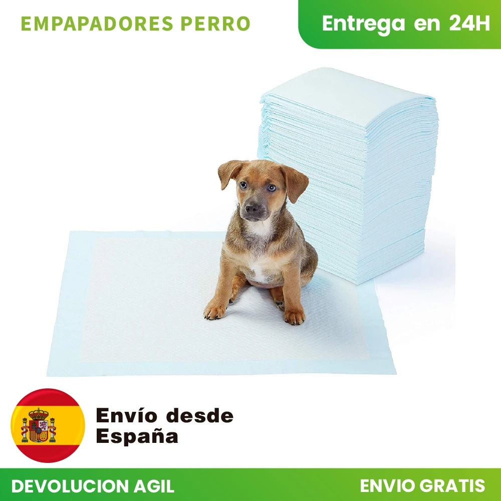 Empapadores Perros 40x50/60x60/60x90 40/80/120unidades toallitas de entrenamiento mascotas empapadores de adiestramiento perro
