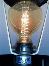 Spiral-Lamp Light-Bulb Filament Ampoule G95 T45 E27 Incandescent Retro Vintage G80 ST64