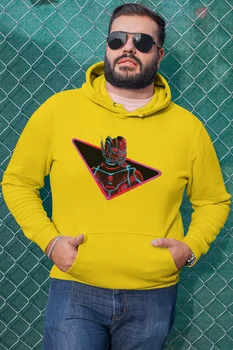 

Angemiel Wear Ant Man Yellow Men 'S Hooded Sweatshirt