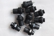 Switch-Locking Dashboard Latching Push-Button Momentary Ds228-On/Off 10pcs Car DS428