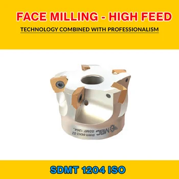 

TK SDMT 12 003 ISO FACE MILLING - HIGH FEED BMR 80X6 027 SDMT 1204..