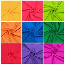 Матовый нейлон спандекс лайкра ткань 180 gsm, 4 способ растягивания, 50x150 см, швейные купальники, танцевальные костюмы