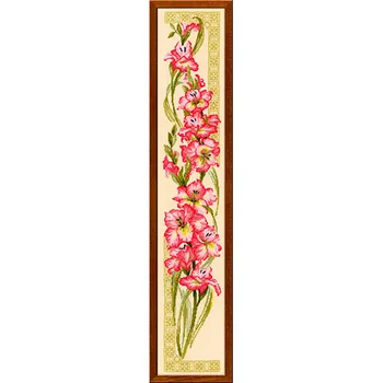 

938 set for embroidery Riolis 'гладиолусы', 20*92 cm
