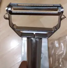 Carrot Grater Slicer Shredder Potato-Peeler Kitchen-Tools Stainless-Steel Metal 1pc