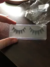 Pestañas postizas largas y naturales, maquillaje para Cosplay, tiras cruzadas, color negro, 1/5 pares