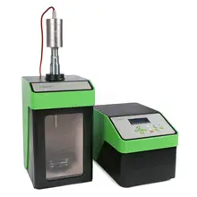 Misturador ultrassônico 10 ml-450 ml do disruptor da pilha do processador do sonicator do homogenizador da ponta de prova de 300 w 13 mm