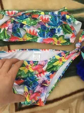 Bañador estampado para niñas de 2 a 16 años, conjunto de bikini para niños, con volantes, para la playa