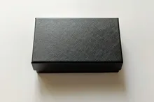 DIENQI-Tarjetero de Metal RFID para hombre, billetera minimalista con identificación de negocios, Tarjetero