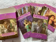 Las cartas del Tarot cubierta juegos inglés versión Tarot tarjeta el espíritu Animal Oracle juego de mesa para fiesta de la Familia Diversión jugando juegos