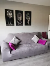Sofa-Cover Stretch Living-Room Elastic Sectional Solid-Color Thicken Universal 1/2/3/4-seater
