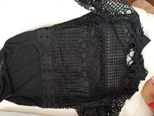 Jumpsuit Overalls Long-Sleeve Gagaopt Hollow-Out Women Ladies Autumn Black