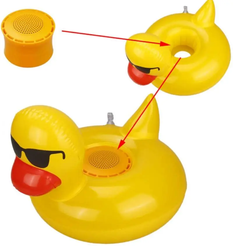 floating pool duck speaker