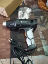 DEKO-pistola de calor eléctrica avanzada, 220V, 2000W, 2 temperaturas variables, con cuatro boquillas, accesorios, herramienta eléctrica