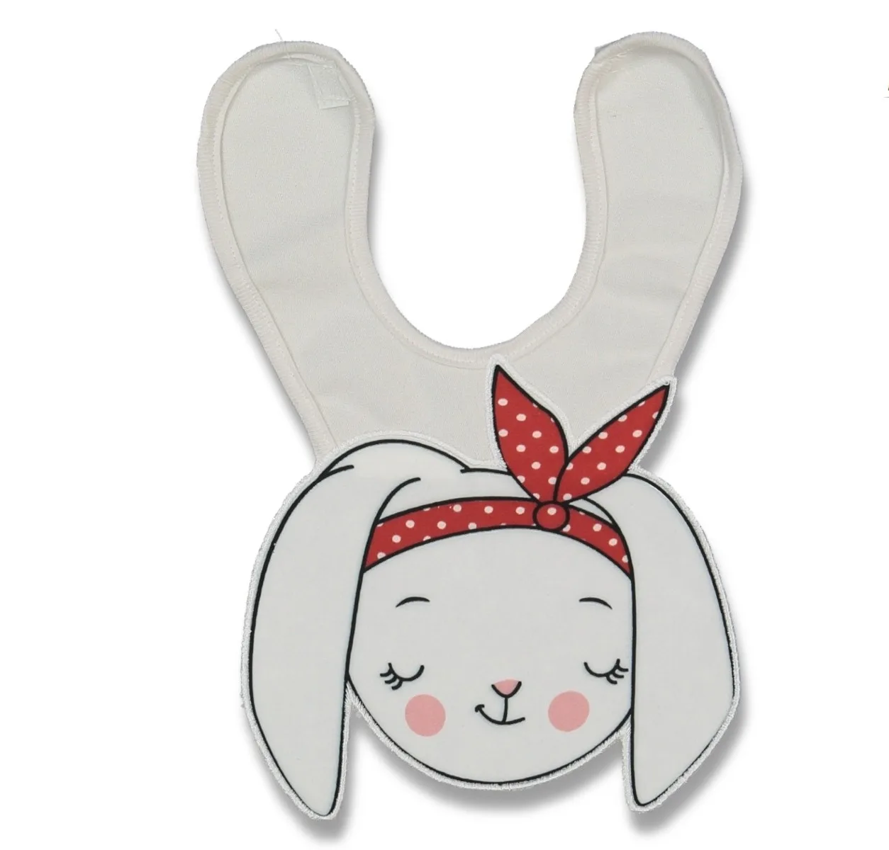 Bavaglino Per L'Alimentazione Del Bambino Appena Nato Simpatici Animali Figurati Utili Kedi Rabbit Monkey Lion Kuala Aircraft Kuzu Fish Ladybird