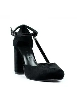 

Salons heel fabric Black. hz13