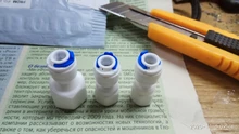 Water-System-Fitting Hose-Tube Plastic-Pipe Quick-Connectors Reverse-Osmosis Female 8mm