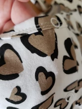 Ropa para recién nacidos, pelele para niña pequeña, mono estampado de corazones de algodón de manga larga y diadema, conjunto de ropa para niño, 2 uds