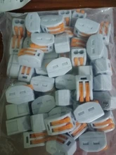 Cable-Connectors Push-In-Terminal-Block 222 Fast-Wire Spl-2/3 223 Compact Universal