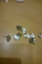10 Uds. Pendientes de aleación Zina con Base de Plata Irregular de oro de 12mm para Pendiente de círculo, accesorio para pendientes DIY, joyería AC211