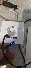 Eu-Power-Socket-Socket Pc-Panel Wall SRAN 250V Smart Dual Home-16a with USB for 5V 2A