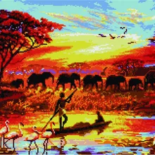 Алмазная мозаика GF 3602 Африка 40*50