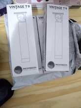 Cortadora de pelo eléctrica profesional T9 para hombre, afeitadora de peluquero, recortadora de barba, Máquina para cortar cabello de 0mm, recargable