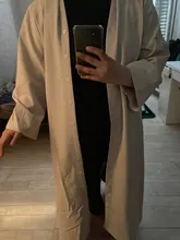 Summer Dresses Buttons V-Neck Lace-Up Oversize Colorfaith Women Spring Vintage Casual