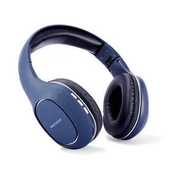 

WESDAR New Portable Wireless Headphones Bluetooth Stereo Foldable Headset Audio Mp3 Adjustable Earphones with Mic for Music