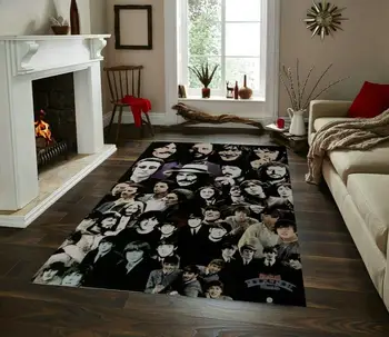 

The Beatles 6 Patterned Carpet ,Non Slip Floor Carpet,Teen's Carpet,Turkish Rug