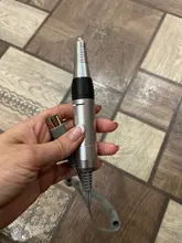 Taladro eléctrico para manicura profesional, herramienta de Arte de uñas con mango de acero inoxidable, 35000RPM, 3 colores a elegir