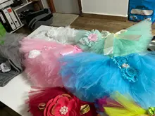 Accesorios de fotografía recién nacido, traje infantil, falda de tutú de princesa, atrezos para fotografía de bebés y recién nacidos