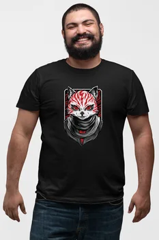 

Angemiel Wear Red Cat Kırallığı Black Men 'S Cotton Big Size T-Shirt