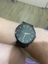 Reloj de cuarzo sencillo Unisex, cronógrafo informal sin diseño de números, correa de acero inoxidable, a la moda
