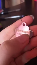 Pendant Pet-Accessories Engraved Dog-Cat-Tags Name-Collar Dog Puppy Paw Personalized