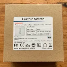 Cortina con interruptor WiFi para persiana enrollable, motorizada, para Smart Life, Tuya, Google Home, Alexa Echo, aplicación de hogar inteligente DIY, nueva versión