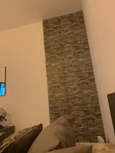 6M sala de estar cocina baño adhesivo impermeable para pared decoración del hogar extraíble vinilo de PVC de piedra de ladrillo Auto adhesivo papel pintado