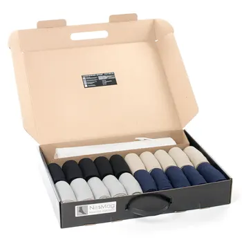 

Set of 20 pairs of men's socks "business" (Rusacks) with a bag for washing mix 16