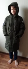 Jackets Clothing Parka Boys Kids Winter Coat Outerwear Cotton-Padded Down Warm Big Clothes-30-Degreechildrens
