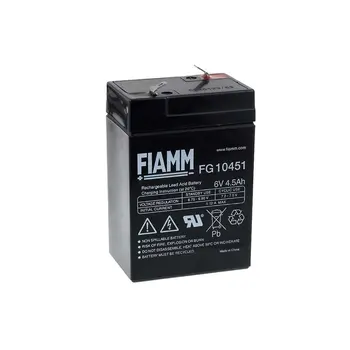 

FIAMM replacement battery for child vehicle child car Peg Perego model KB0025 6V 4 5Ah