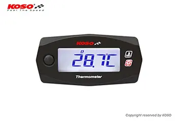 

KOSO-temperature watch Mini 4 Race Blanc/Black (Independent Battery) BA033020