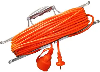 

Extension cord on the frame 1x40 m without ground. 6A IP44 br-6 PVS 2x0.75 Universal 9632019