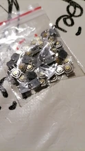 Botón táctico de Metal SMT de alta calidad, 50 Uds., 5,2x5,2x1,5mm a 9mm, 4 pines, botón táctil, botón para altavoz y Audio